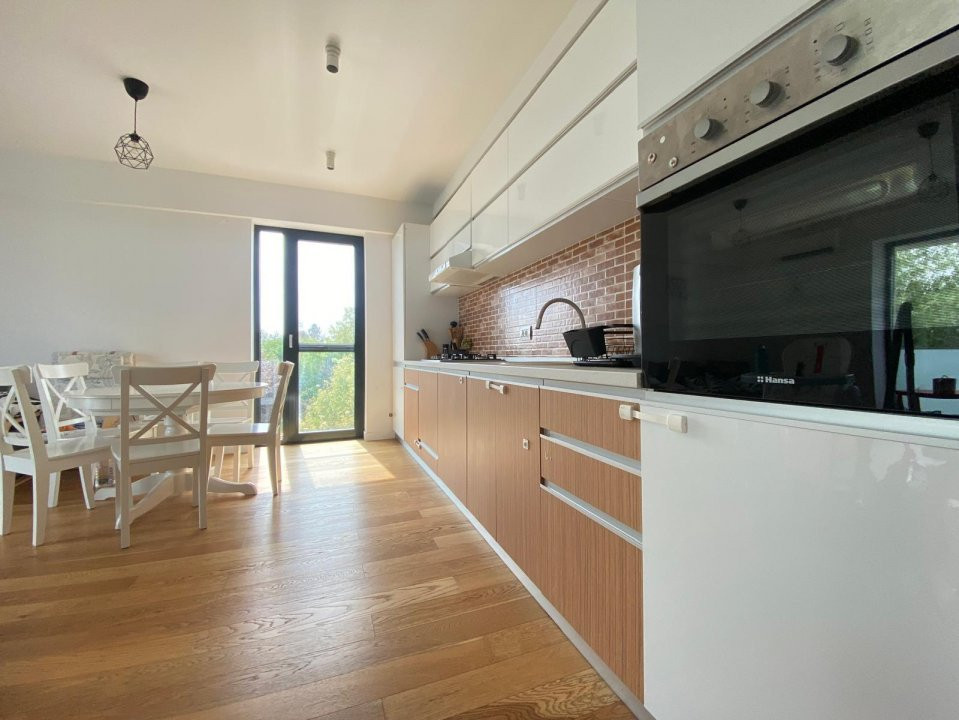 Apartament 3 camere, mobilat complet, ATLAS RESIDENCE, Baneasa padure