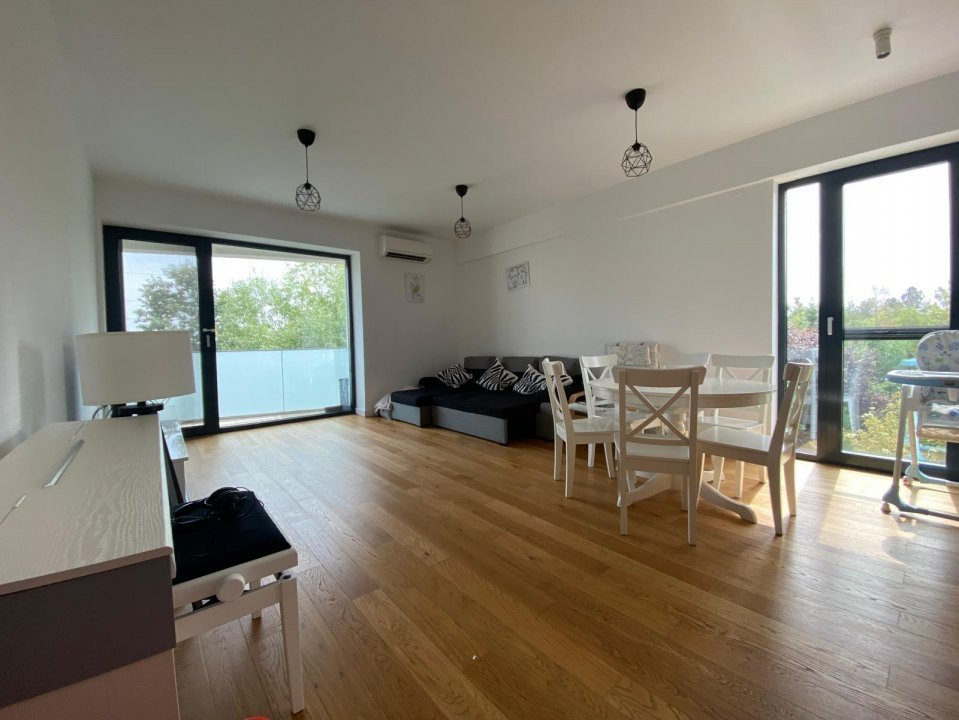 Apartament 3 camere, mobilat complet, ATLAS RESIDENCE, Baneasa padure
