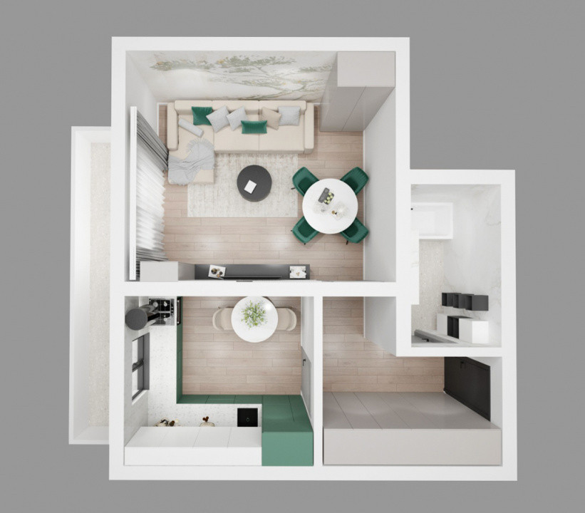 Apartament 2 camere Pitesti | Zona Stadion