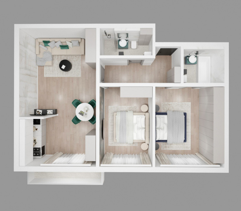 Apartament 3 camere Pitesti | Zona Stadion