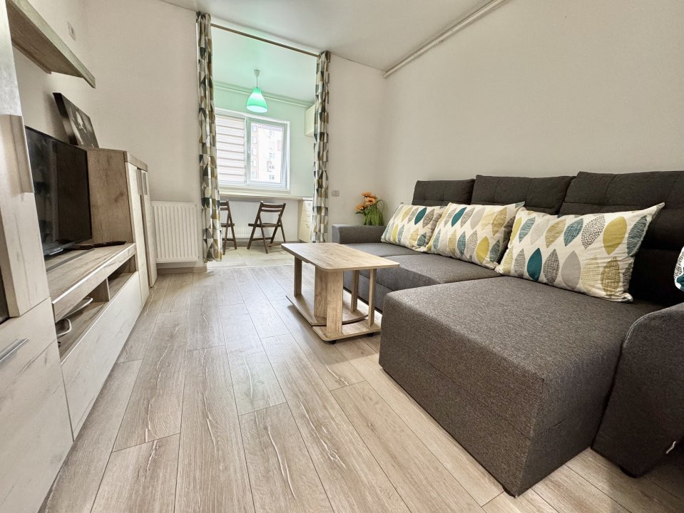 Ap. doua camere zona Militari Residence mobilat complet