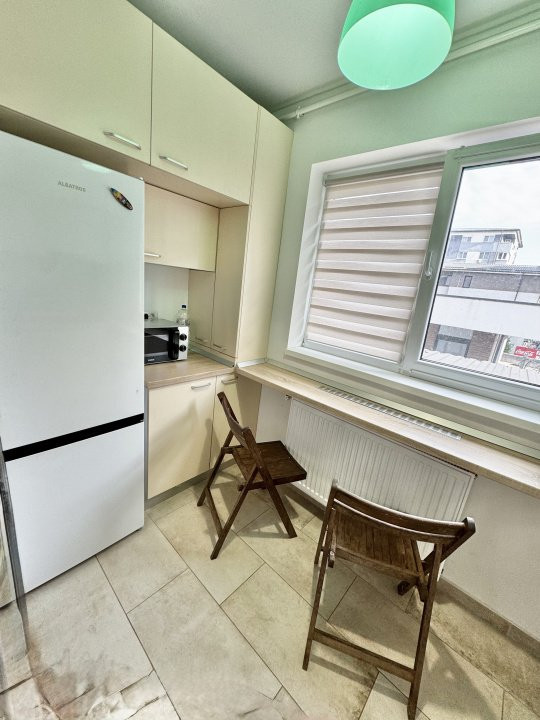 Ap. doua camere zona Militari Residence mobilat complet