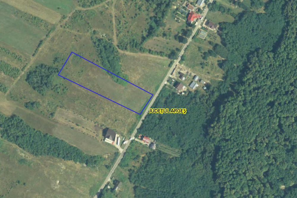 Teren de vânzare în Budeasa, zona Ciobotea