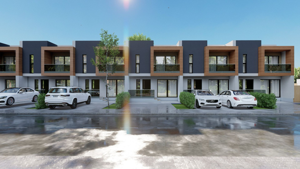 Apartamente in stil Grecesc cu Gradina si Curte