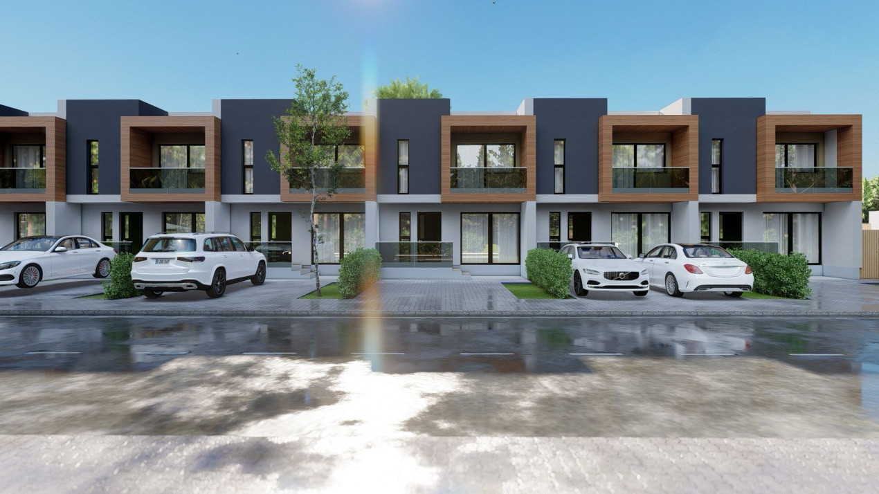 Apartamente in stil Grecesc cu Gradina si Curte