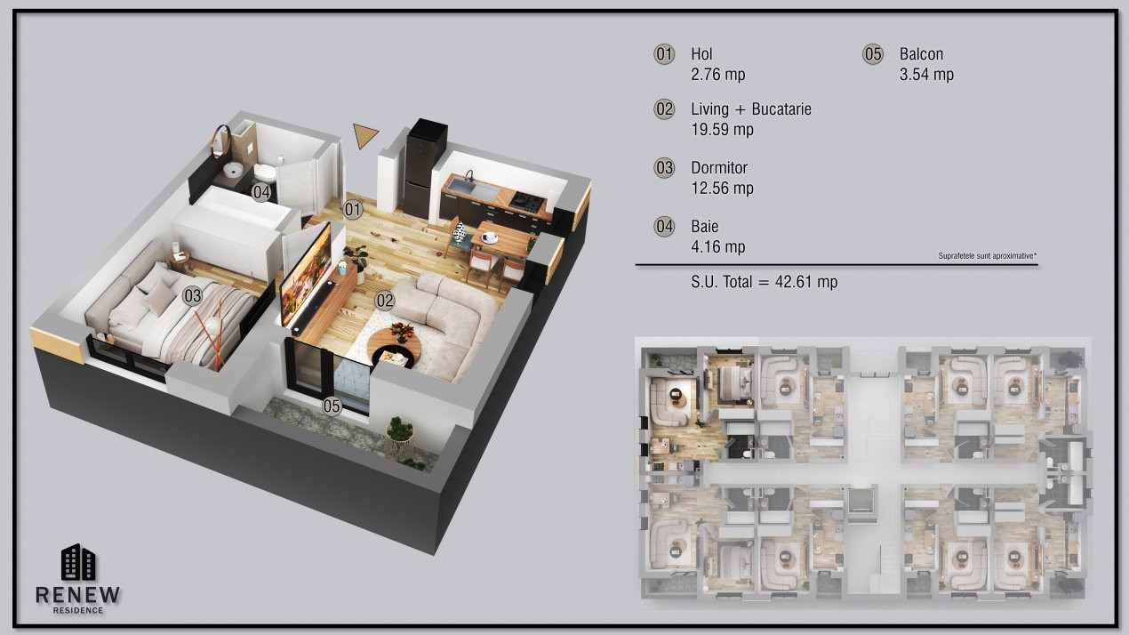 Garsoniera Militari Residence predare aprilie 2026