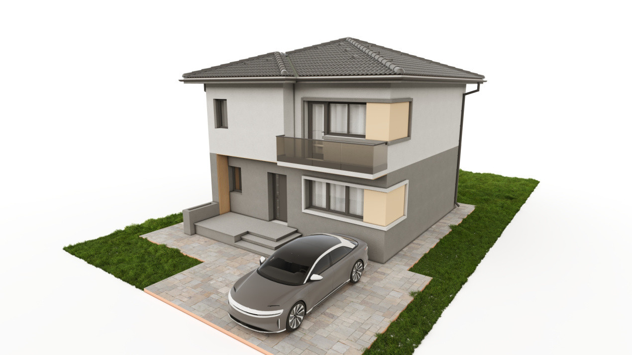 Casa individuala 4 camere Campului | Trivale City | TVA inclus