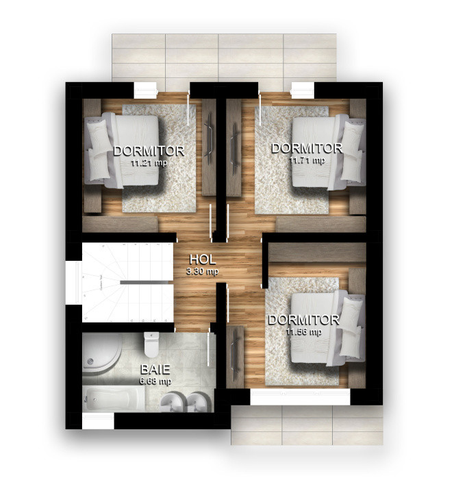 Casa individuala 4 camere Campului | Trivale City | TVA inclus