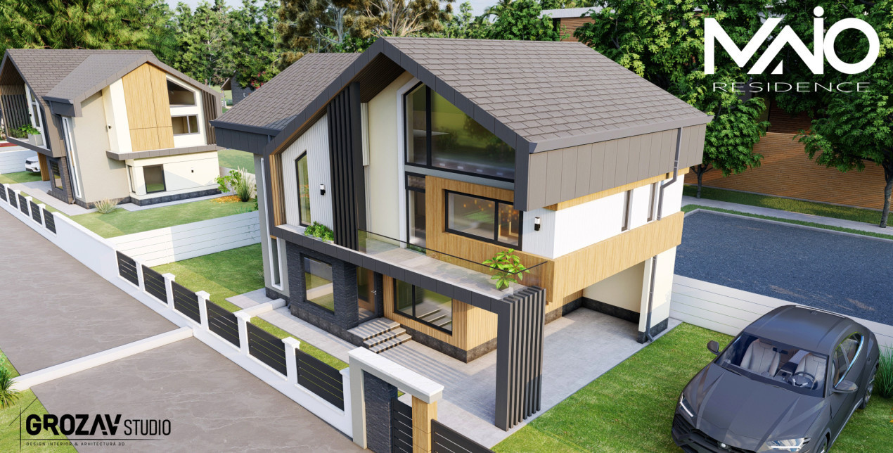 Vile PREMIUM cu 5/6 camere Trivale | 295 mp Utili | str. Campului
