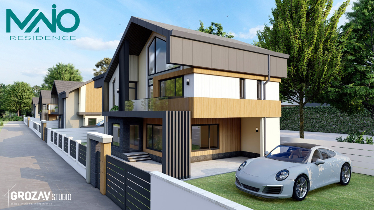 Vile PREMIUM cu 5/6 camere Trivale | 295 mp Utili | str. Campului