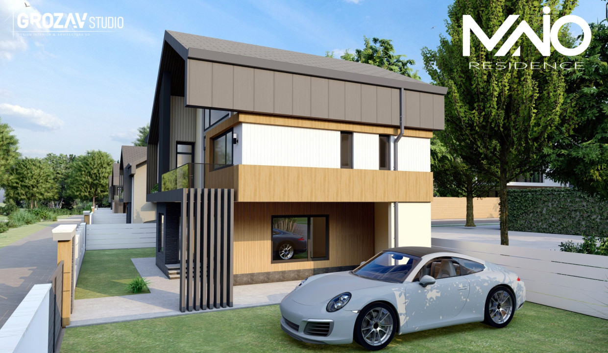 Vile PREMIUM cu 5/6 camere Trivale | 295 mp Utili | str. Campului