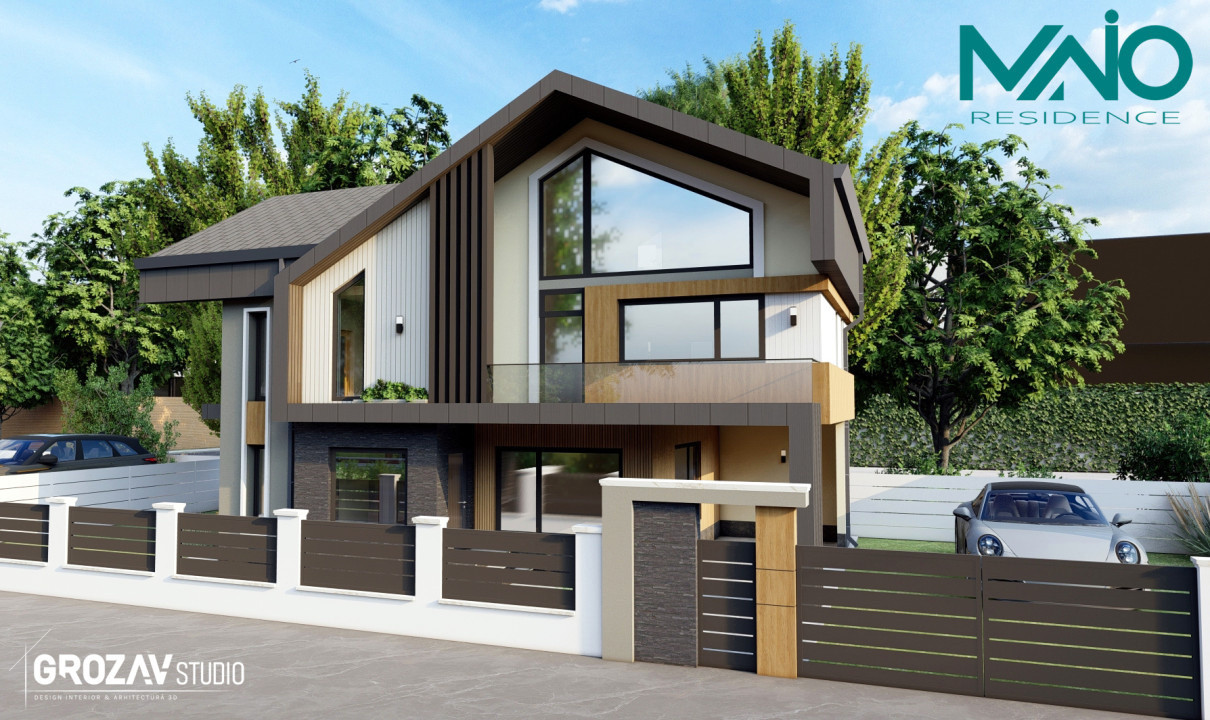 Vile PREMIUM cu 5/6 camere Trivale | 295 mp Utili | str. Campului