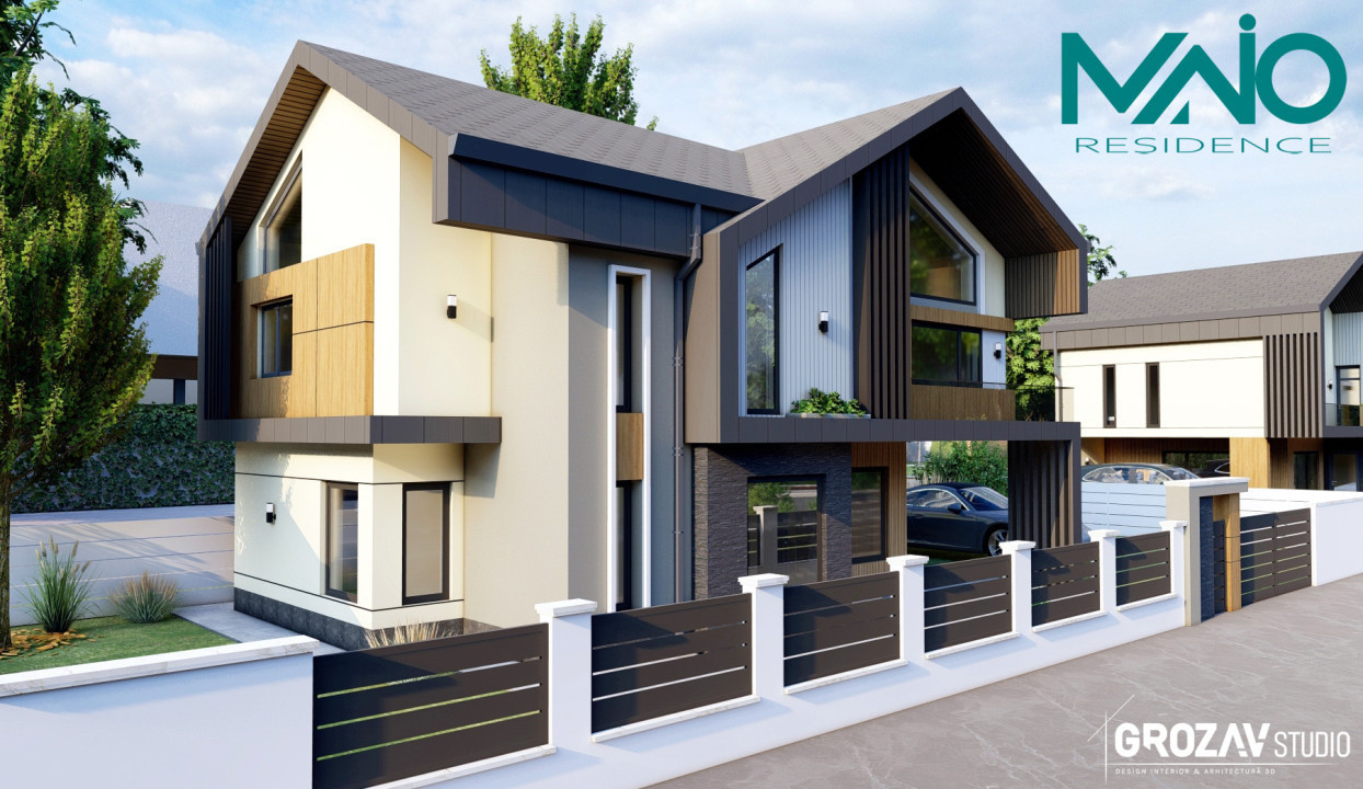 Vile PREMIUM cu 5/6 camere Trivale | 295 mp Utili | str. Campului