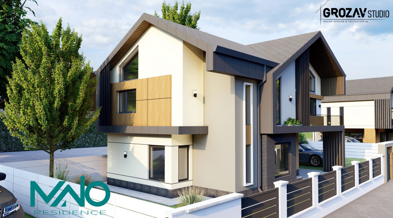 Vile PREMIUM cu 5/6 camere Trivale | 295 mp Utili | str. Campului