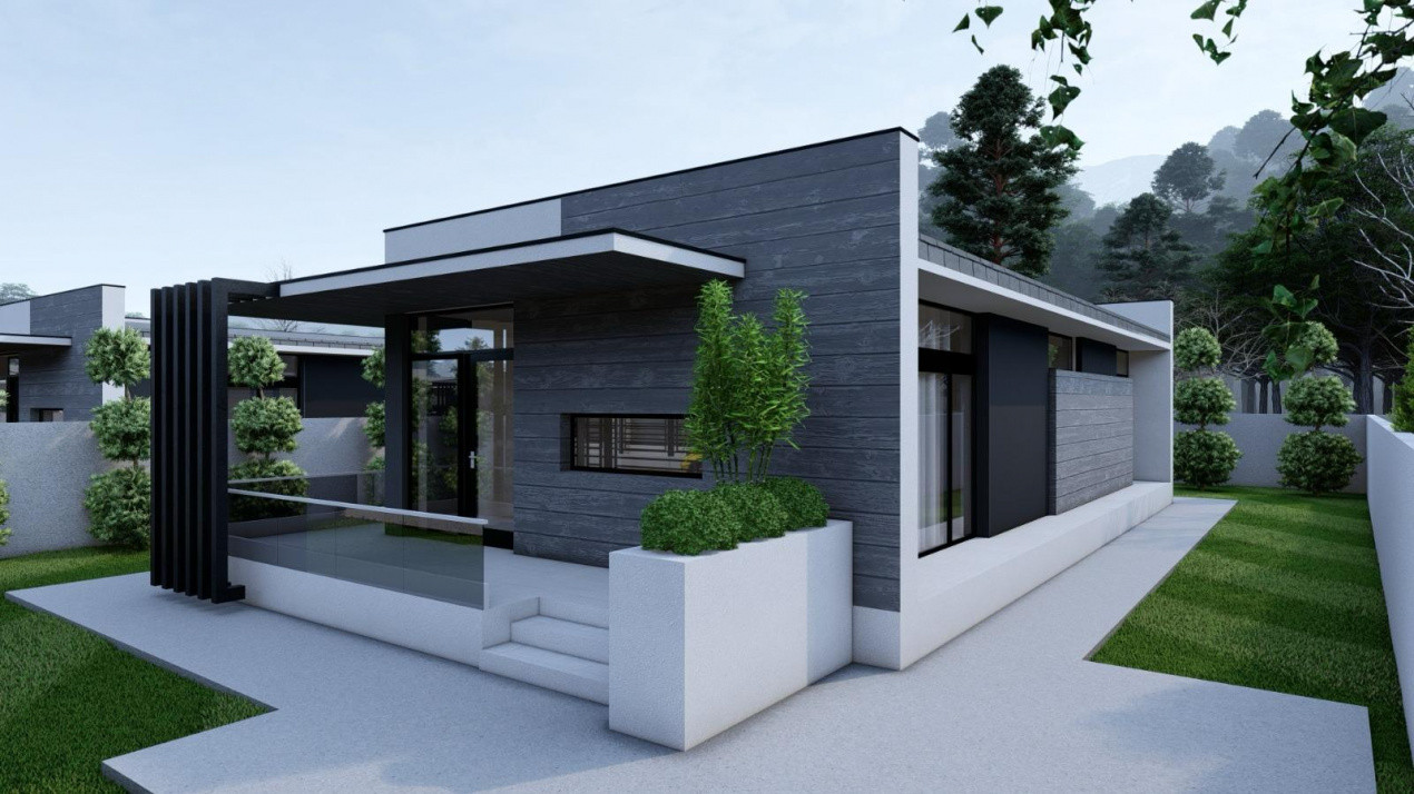 Case parter cu 4 camere în Budeasa – confort modern în mijlocul naturi