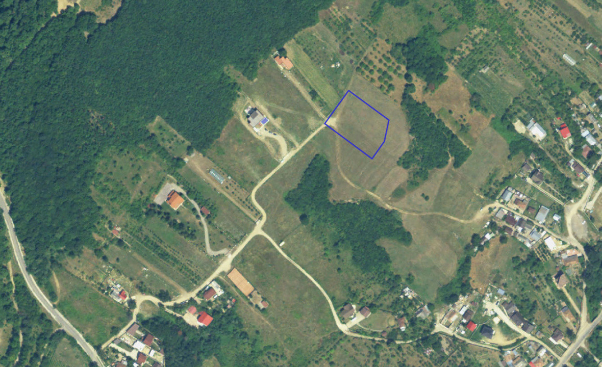 Teren intravilan de vânzare în Ștefănești – Valea Mare Podgoria