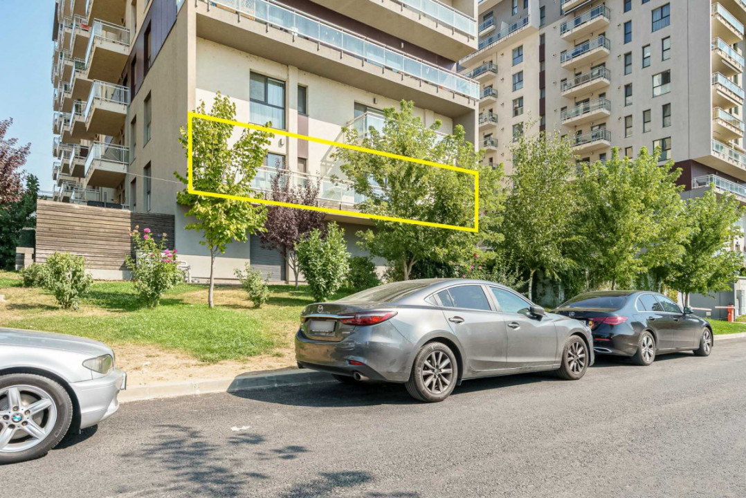 Apartament 3 camere Belvedere Residence, etaj 1,  2 gr sanitare, suprafață 89 mp