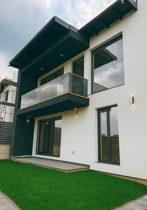 Vilă nouă în complex privat, 4 camere, 120 mp utili – Pitești