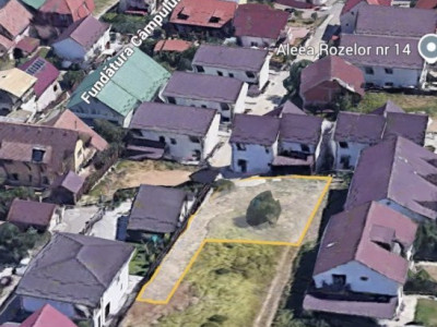 Teren intravilan 446 mp Pitesti-Strada Pinilor, zonă exclusivistă 
