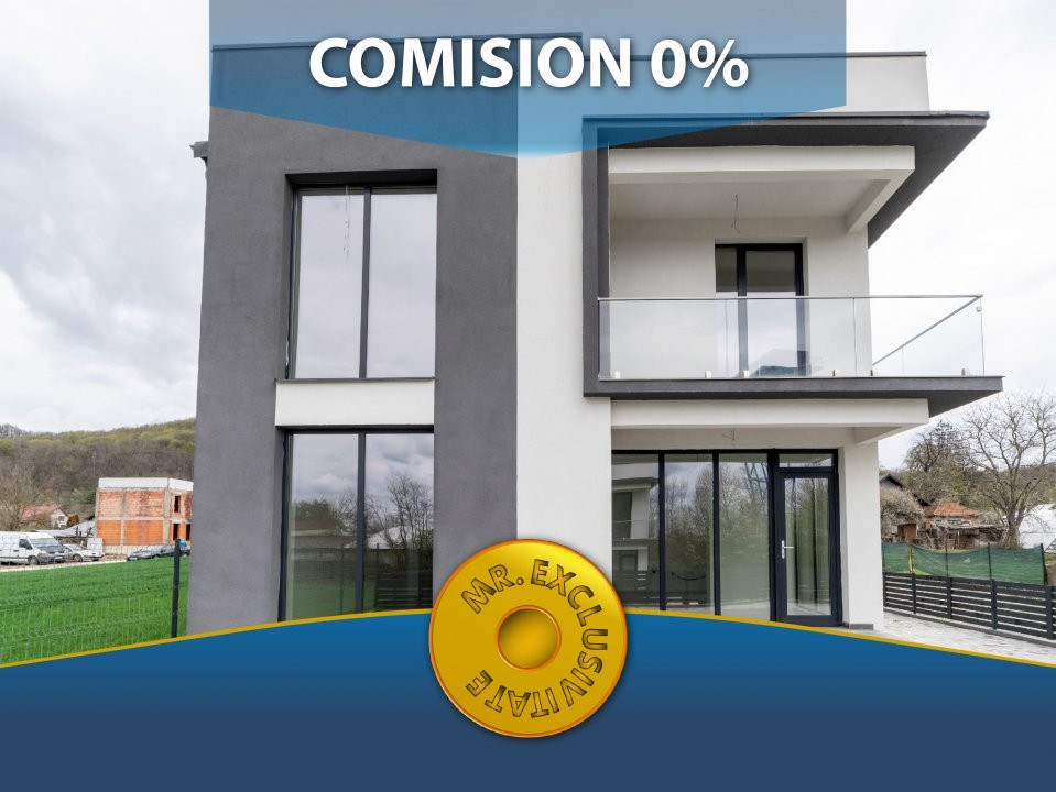 Casă Nouă Tip Duplex – 4 Camere - P+1 -  Budeasa!