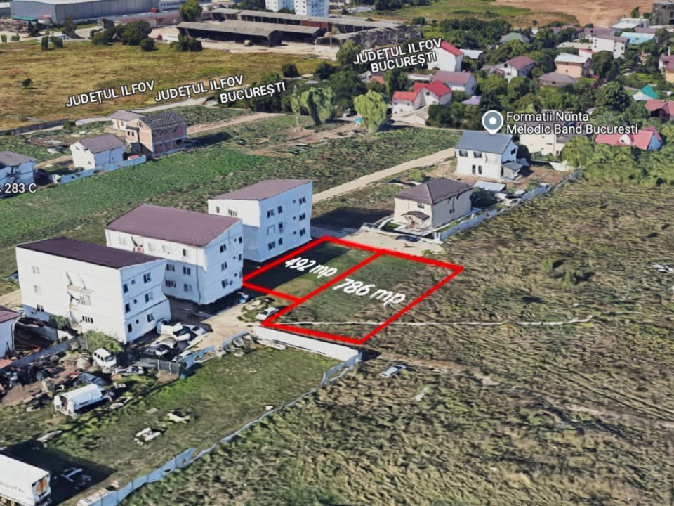 Teiuș, Rahova - teren intravilan de vânzare, 786mp