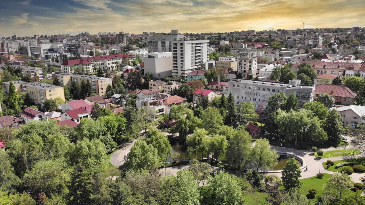  4 Rooms + Parking | Pitesti Residence - I C Bratianu 54 | Panoramic View 