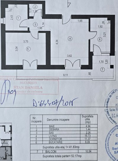 Vanzare - 2 camere I imobil 2015 I centrala proprie I Lacul Tei