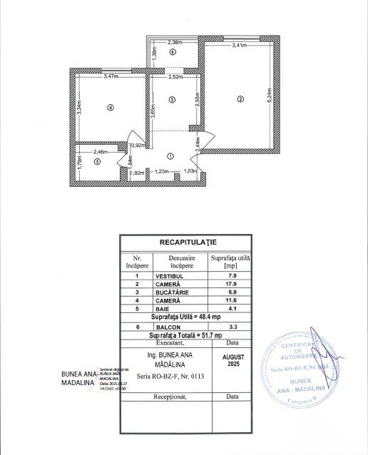 Apartament 2 camere decomandat, 7 min metrou Gorjului