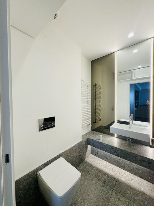 2 camere lux, terasa 26 mp, complet echipat si mobilat, Aviatiei Tower