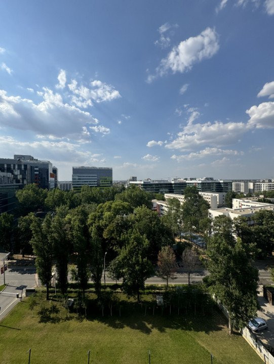 2 camere lux, terasa 26 mp, complet echipat si mobilat, Aviatiei Tower
