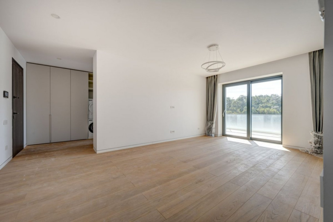 Apartament 3 camere cu grădină 91 mp, orientare Sud-Vest, în Pădurea Băneasa