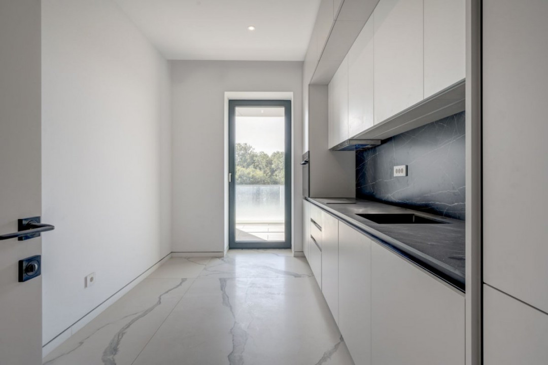 3 camere, 135 mp, terasă 38 mp | Luminos, orientare sud-vest – Pines Residence